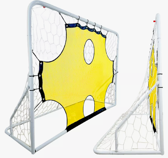 Portería con red de tiro Negra